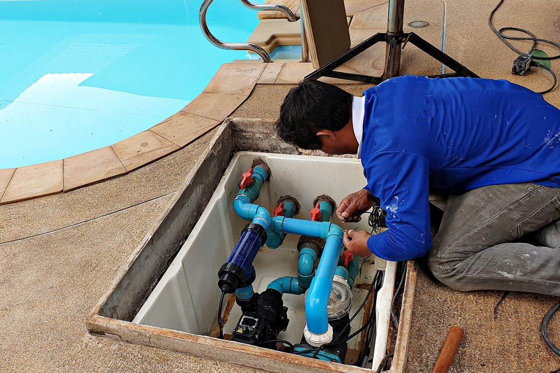 Pool pump inspection service in Turlock